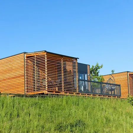 بيت للعطل Modern Eingerichtetes Mobilehome Im Vital Camp Bayerbach