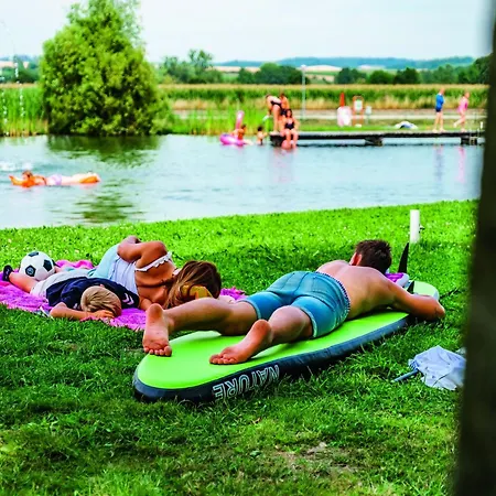 بيت للعطل Modern Eingerichtetes Mobilehome Im Vital Camp Bayerbach